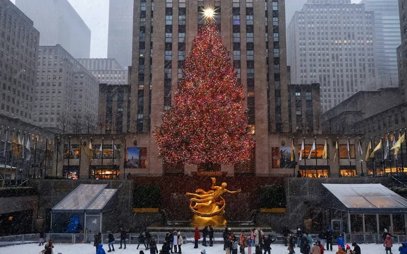 Tuyết rơi ở New York