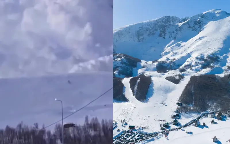 Trận Tuyết Lở Chỉ Trong Vài Giây