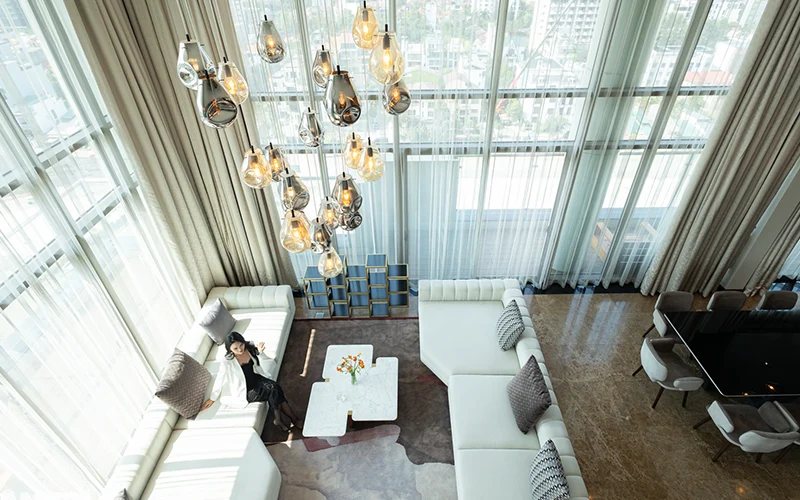 Căn hộ đắt giá lần đầu tiên trống khách