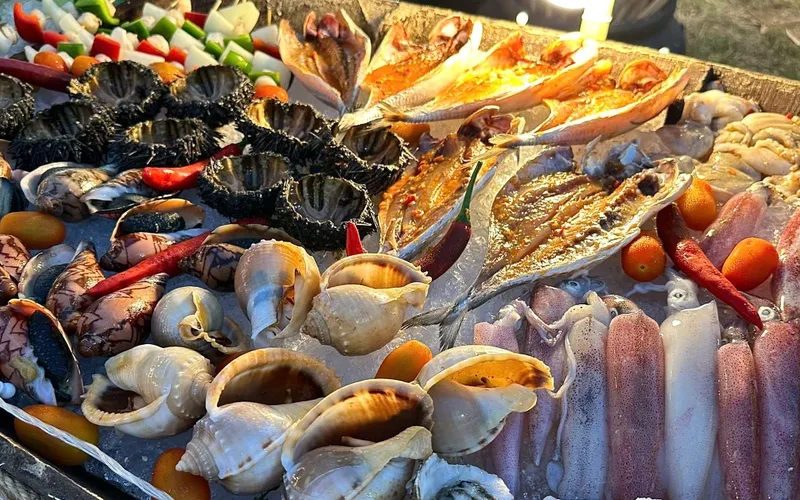 Hải Sản Tươi Sống Được Vận Chuyển Bằng Đường Hàng Không