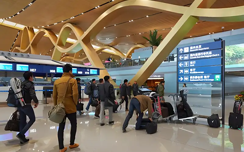 Hành khách bất ngờ khi phải hạ cánh ở Côn Minh