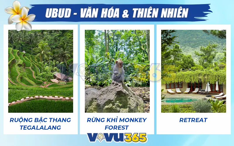 Ubud - Văn hóa & thiên nhiên