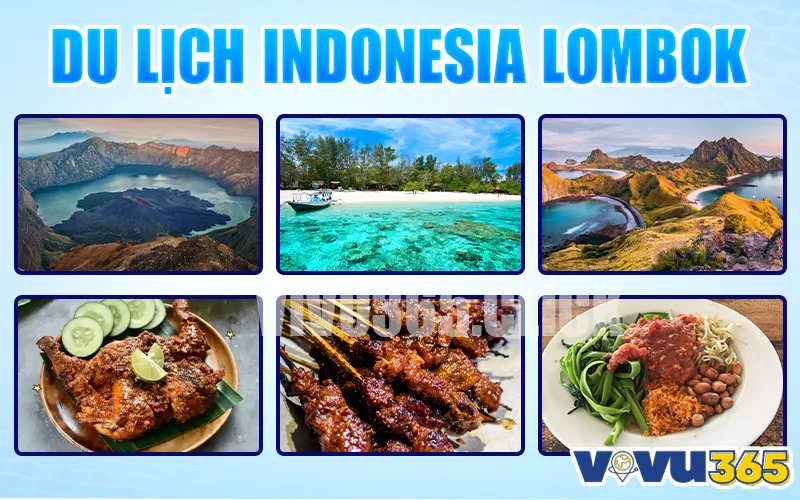 Du lịch Indonesia Lombok - Thiên nhiên hoang sơ