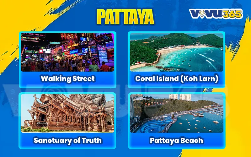 Pattaya - Thành phố của giải trí và trải nghiệm biển gần Bangkok