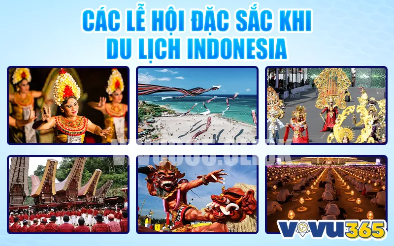 Các lễ hội đặc sắc khi du lịch Indonesia