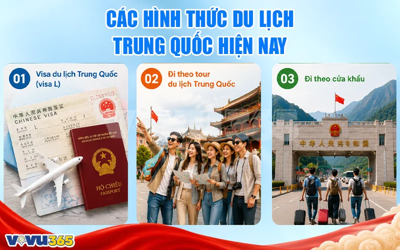 Các hình thức du lịch Trung Quốc hiện nay