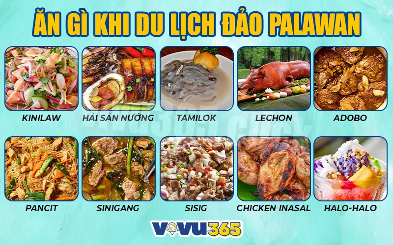 Ăn gì khi du lịch đảo Palawan