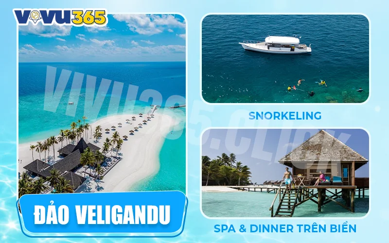 Đảo Veligandu – Resort và thiên nhiên hòa quyện