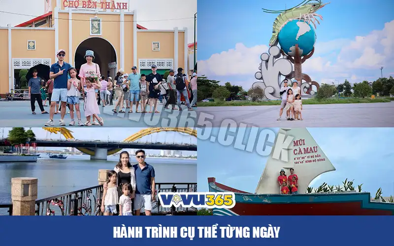 Hành trình xuyên Việt cụ thể của anh Huy