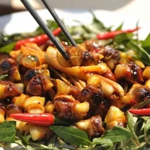 Ốc xào xả ớt