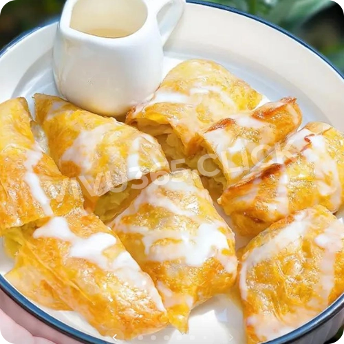Roti Gluay – Bánh Roti chuối