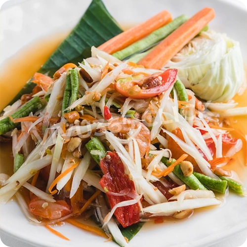 Som Tam - Gỏi đu đủ Thái