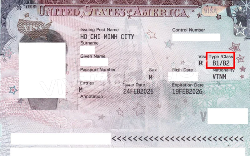 Visa du lịch Mỹ B1/B2