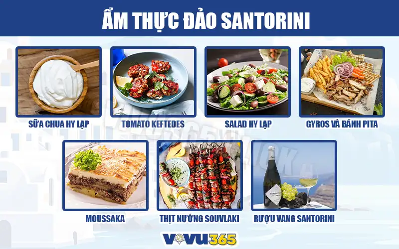 Ẩm thực Santorini
