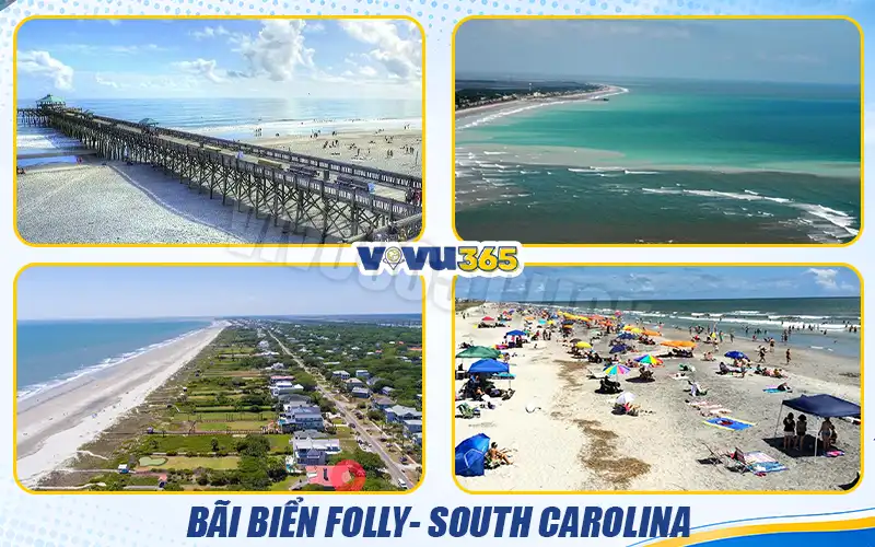 Bãi biển Folly, South Carolina