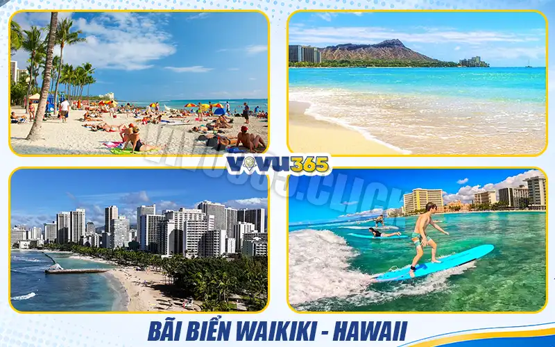 Bãi biển Waikiki, Hawaii