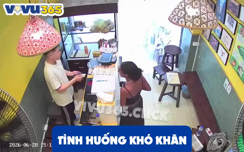 Tình Huống Khó Khăn của nhân viên quán bánh mì