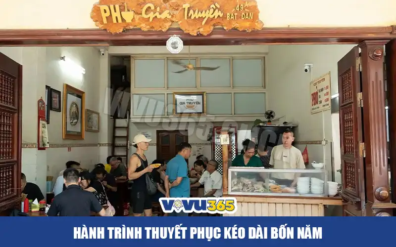 Hành Trình Thuyết Phục Kéo Dài Bốn Năm