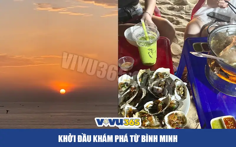 Khởi Đầu Khám Phá Từ Bình Minh tại Mũi Điện