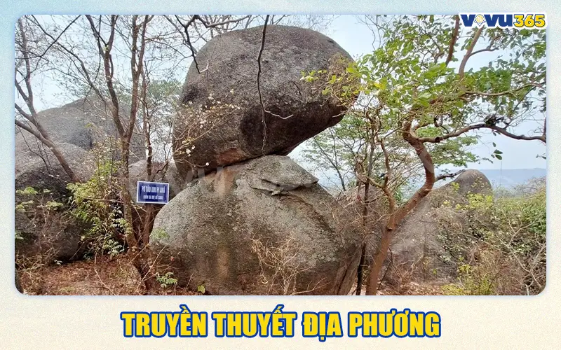 Truyền thuyết địa phương về quần thể đá