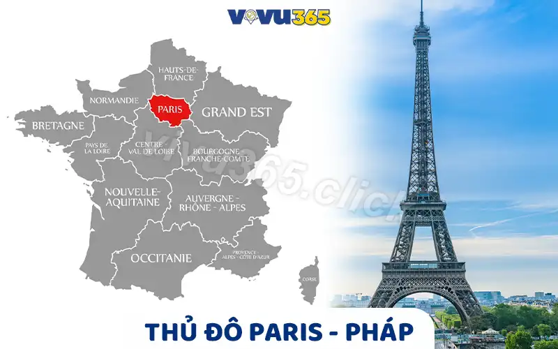 Vị trí Tháp Eiffel