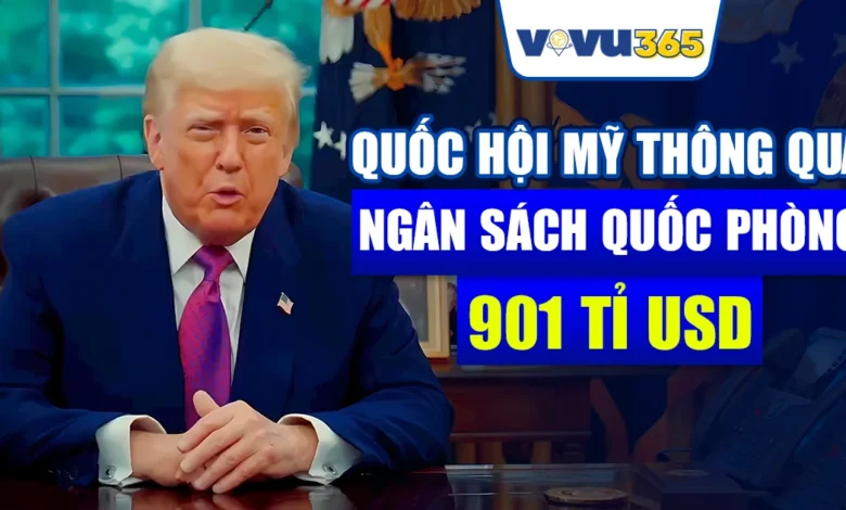 Quốc hội Mỹ Phê Duyệt Dự Luật Chi Tiêu Quốc