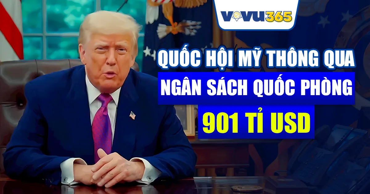 Quốc hội Mỹ Phê Duyệt Dự Luật Chi Tiêu Quốc