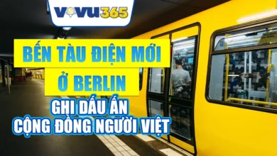 Bến Tàu Điện Mới Tại Berlin