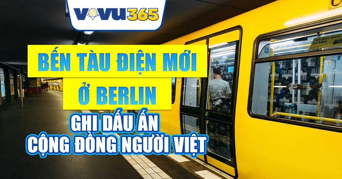 Bến Tàu Điện Mới Tại Berlin
