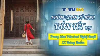 Không gian cổ kính đón Tết tại Trung tâm Văn hoá Nghệ thuật