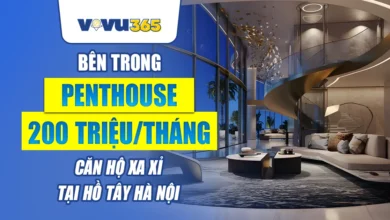Bên trong penthouse 200 triệu/tháng