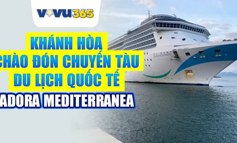 Khánh Hòa chào đón chuyến tàu du lịch quốc tế