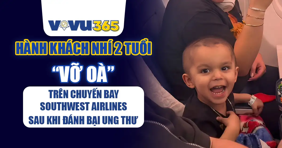 Hành Khách Nhí 2 Tuổi Trên Chuyến Bay Southwest Airlines