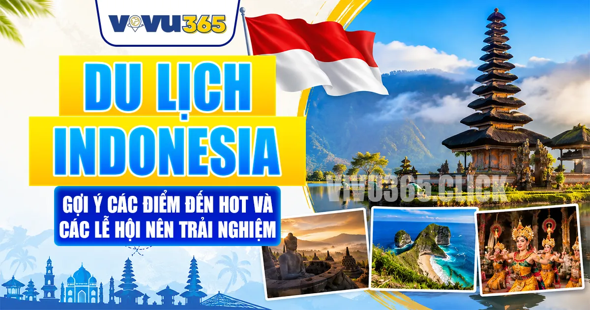 Du Lịch Indonesia - Gợi Ý Các Điểm Đến Hot Và Các Lễ Hội Nên Trải Nghiệm