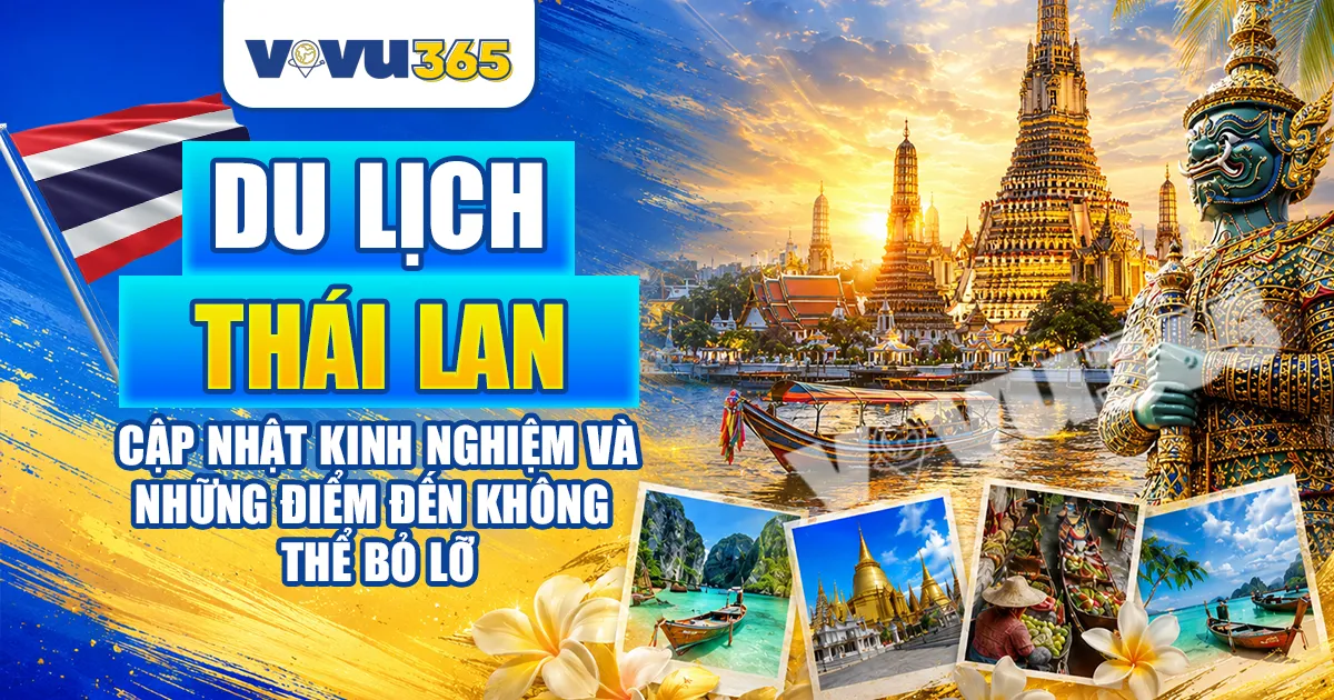 Du Lịch Thái Lan - Cập Nhật Kinh Nghiệm Và Những Điểm Đến Không Thể Bỏ Lỡ