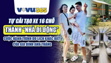 Tự Cải Tạo Xe 16 Chỗ Thành “Nhà Di Động”