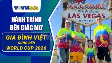 Gia đình người Việt đi xem World Cup 2026