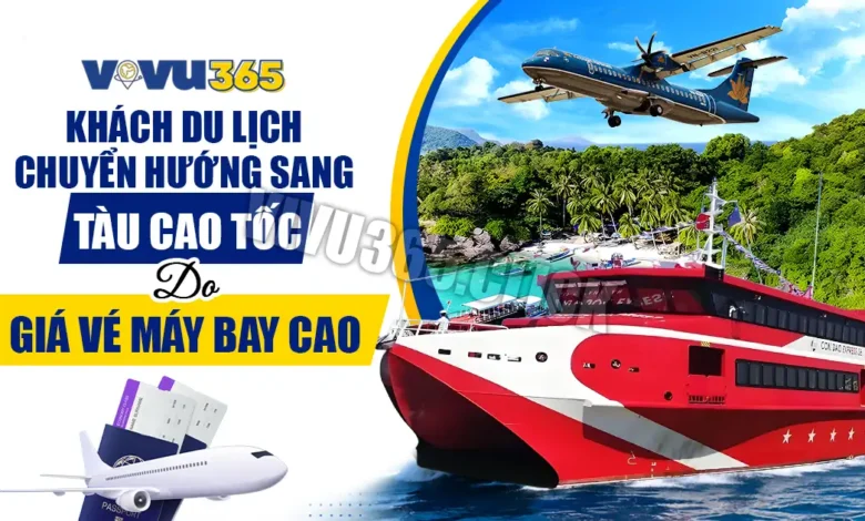 chuyển qua đi du lịch bằng tàu cao tốc