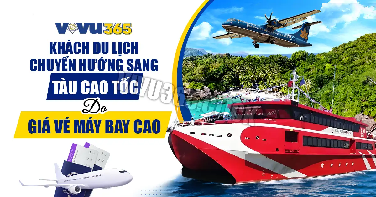 chuyển qua đi du lịch bằng tàu cao tốc