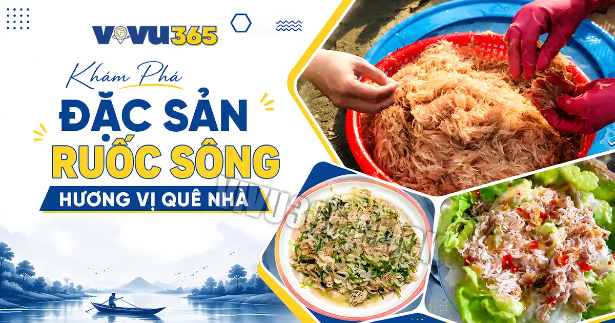 Đặc sản ruốc sông
