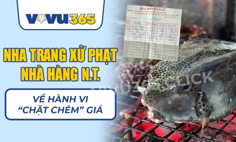 Xử phạt Nhà Hàng N.T. Nha Trang