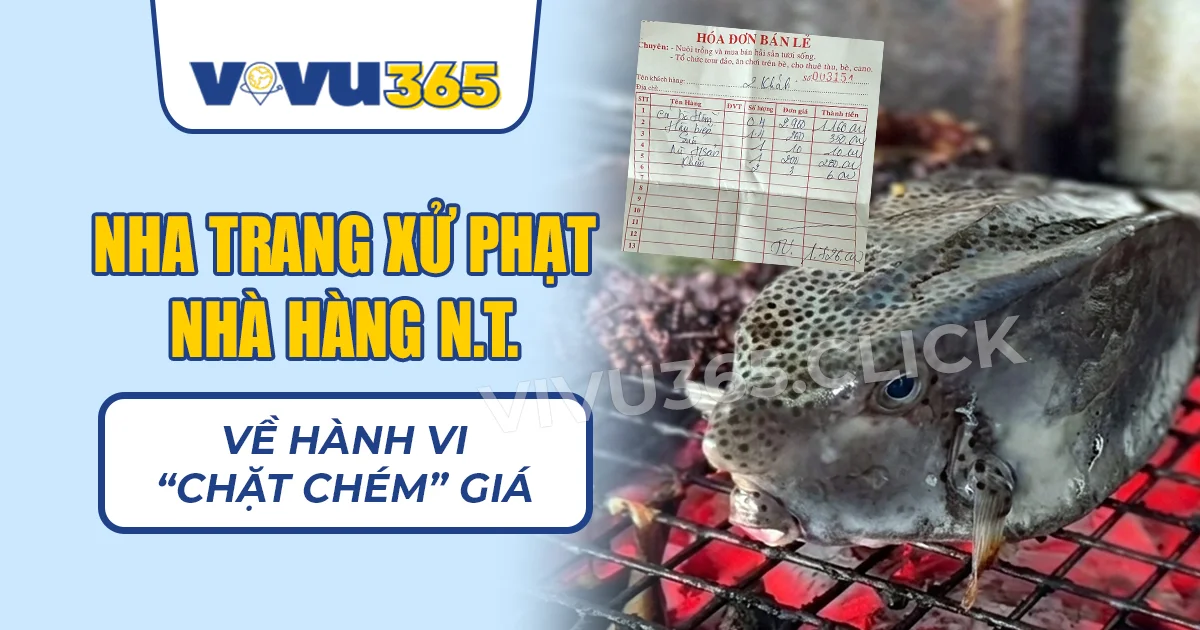 Xử phạt Nhà Hàng N.T. Nha Trang