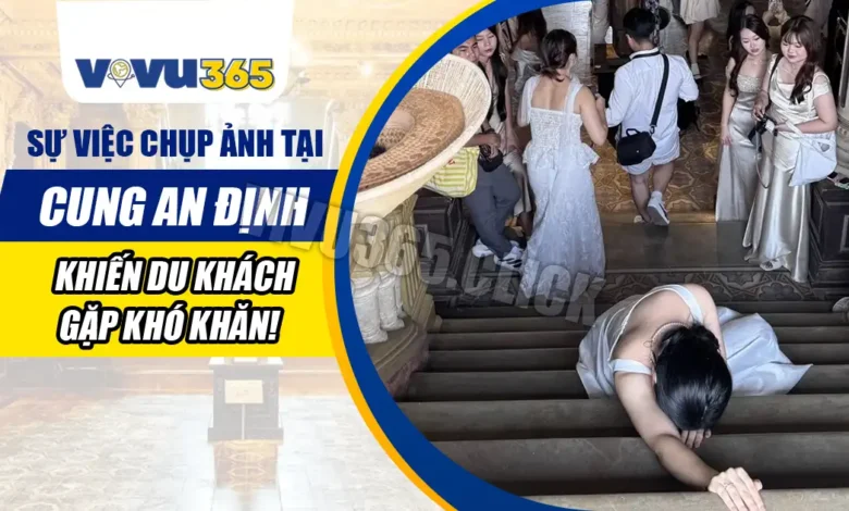 Cấm chụp ảnh Cung An Định
