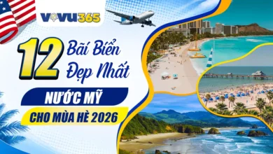 12 bãi biển đẹp nhất nước Mỹ