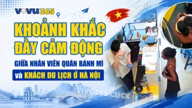 Khoảnh Khắc Đầy Cảm Động Giữa Nhân Viên Quán Bánh Mì và Khách Du Lịch Hà Nội